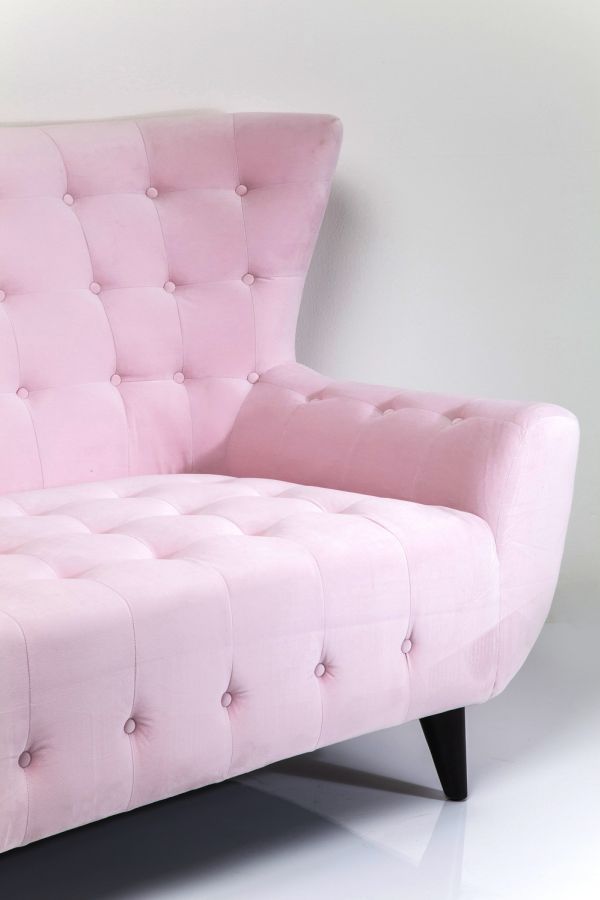 Sofa 3-seater Candy Shop różowa   - Kare Design